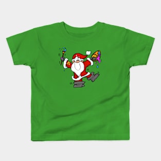 Artist Santa Kids T-Shirt